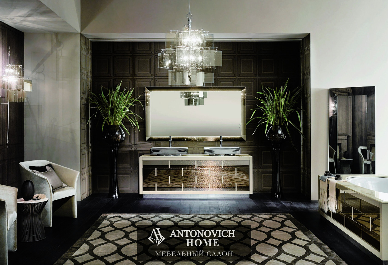 Ritz 01 Bathroom Furniture by Milldue, view 2