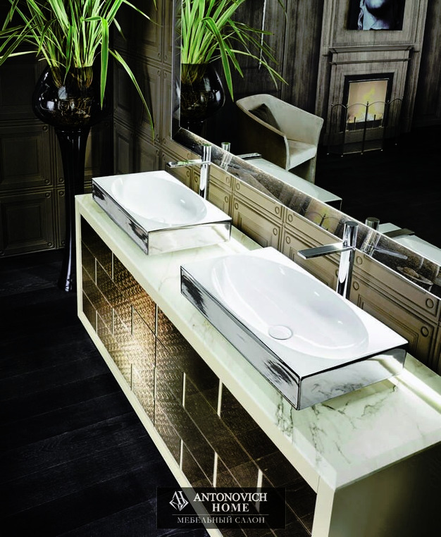 Ritz 01 Bathroom Furniture by Milldue, view 8