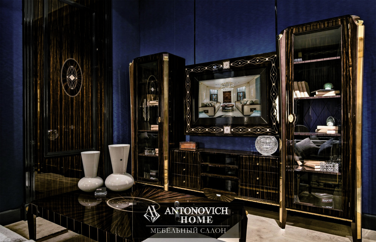 Cafedesart Living Room by Bianchini in Ebony, view 5