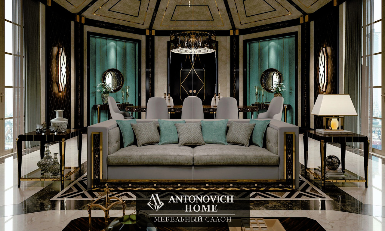 Cafedesart Living Room by Bianchini in Ebony, view 2