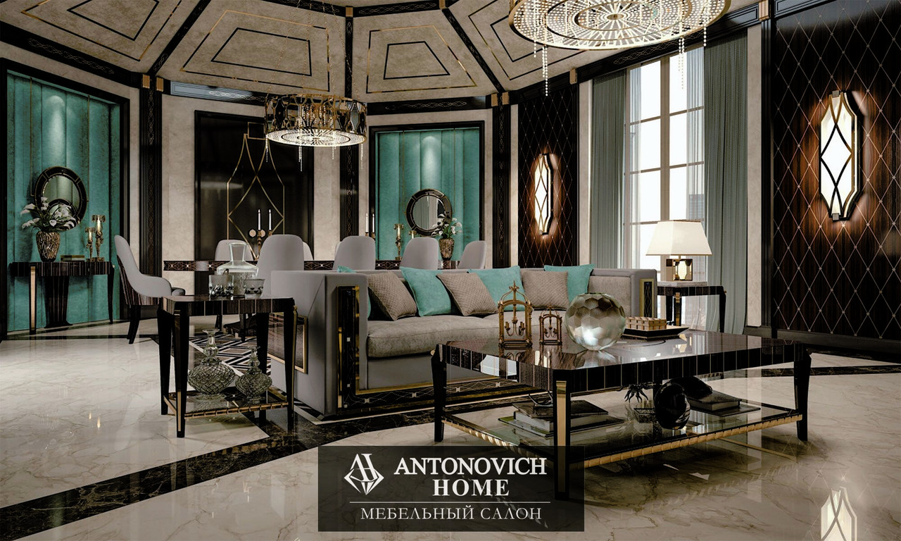 Cafedesart Living Room by Bianchini in Ebony, view 4