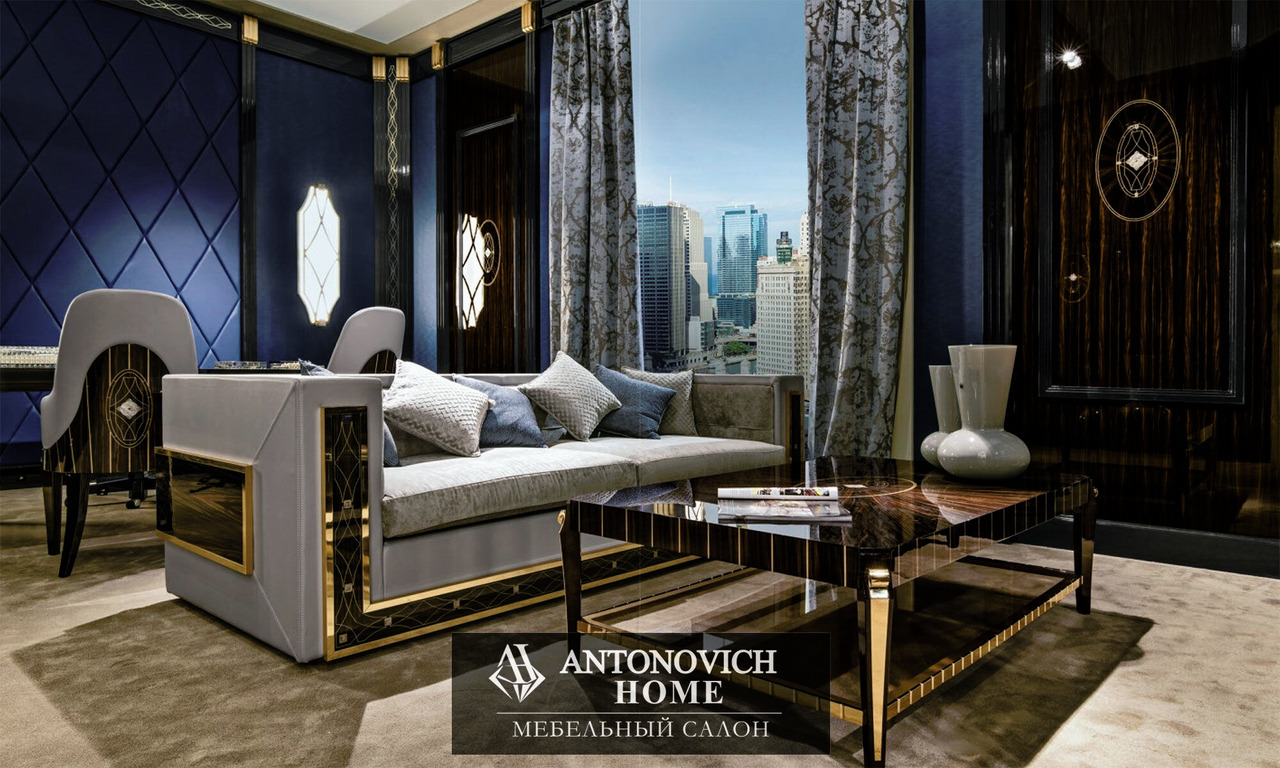 Cafedesart Living Room by Bianchini in Ebony, view 8