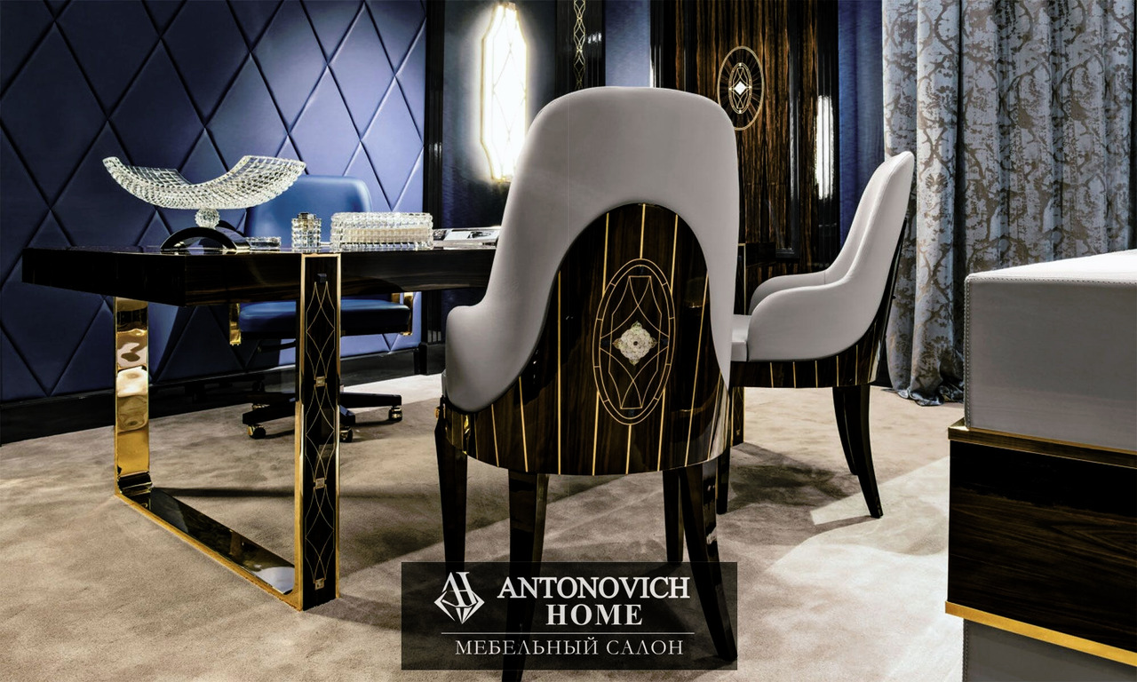 Bianchini Cafedesart Home Office in Ebony, view 9