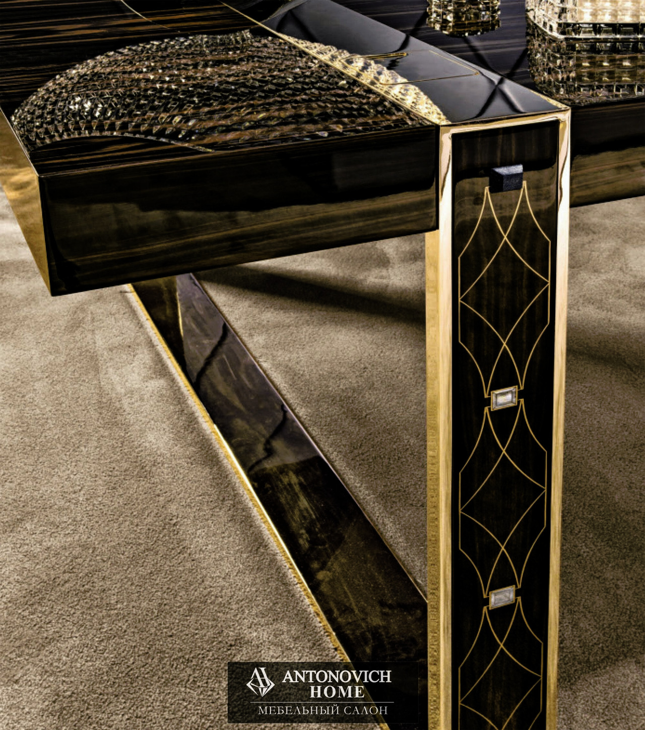 Bianchini Cafedesart Home Office in Ebony, view 11