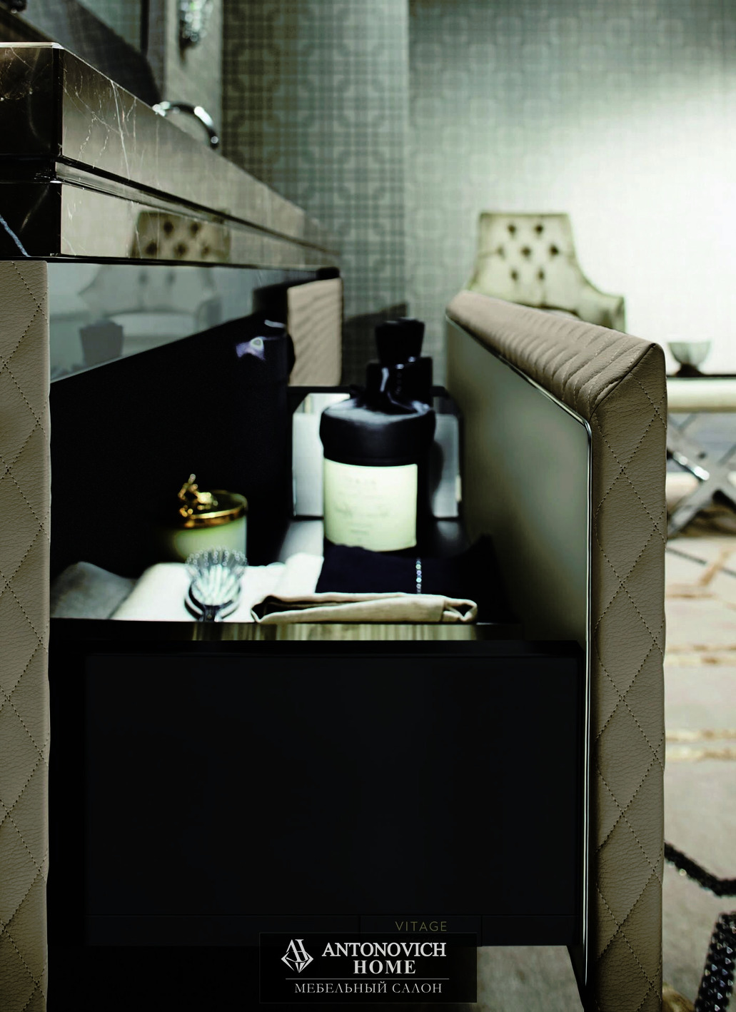 Four Seasons 02 Bathroom Furniture by Vitage (Milldue edition), view 3