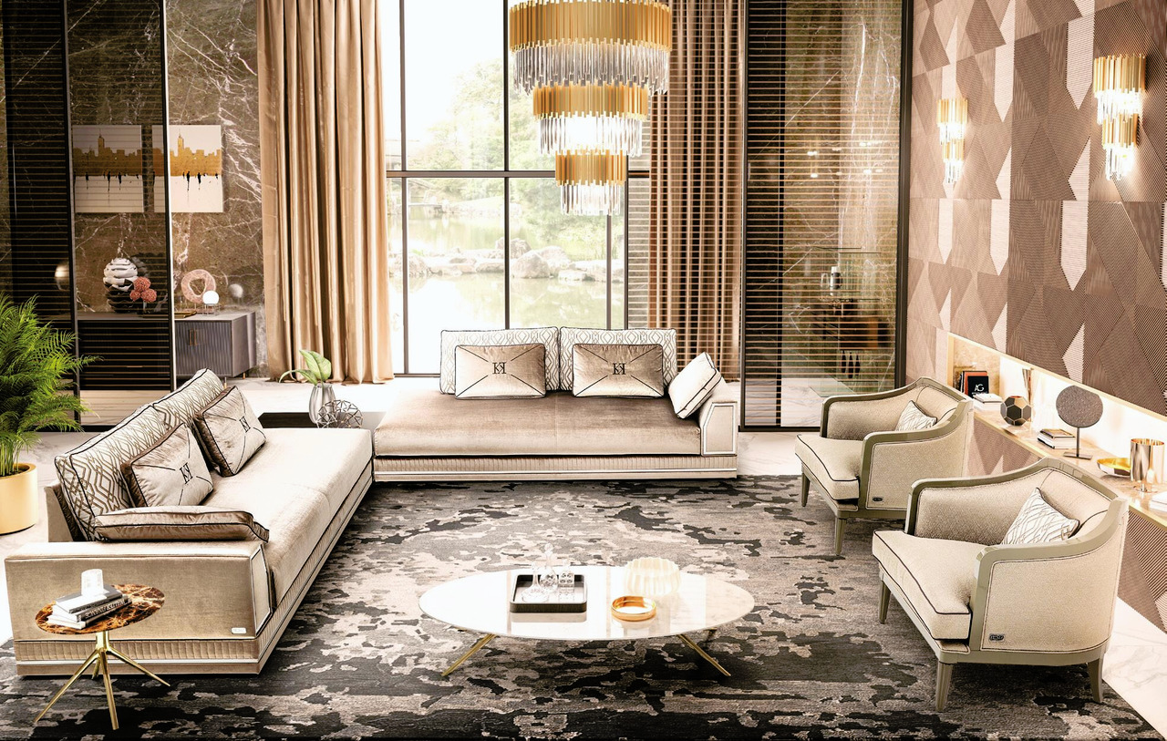 Keoma Enea Italian Living Room Collection