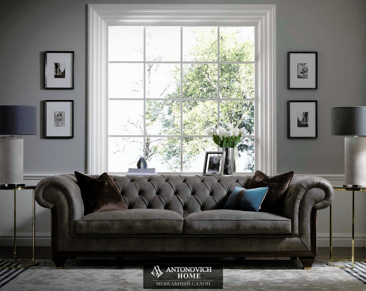 Tosconova Philip Upholstered Sofa, view 2