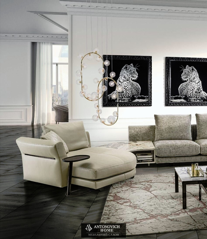 Longhi Sartoria Living Room, view 2