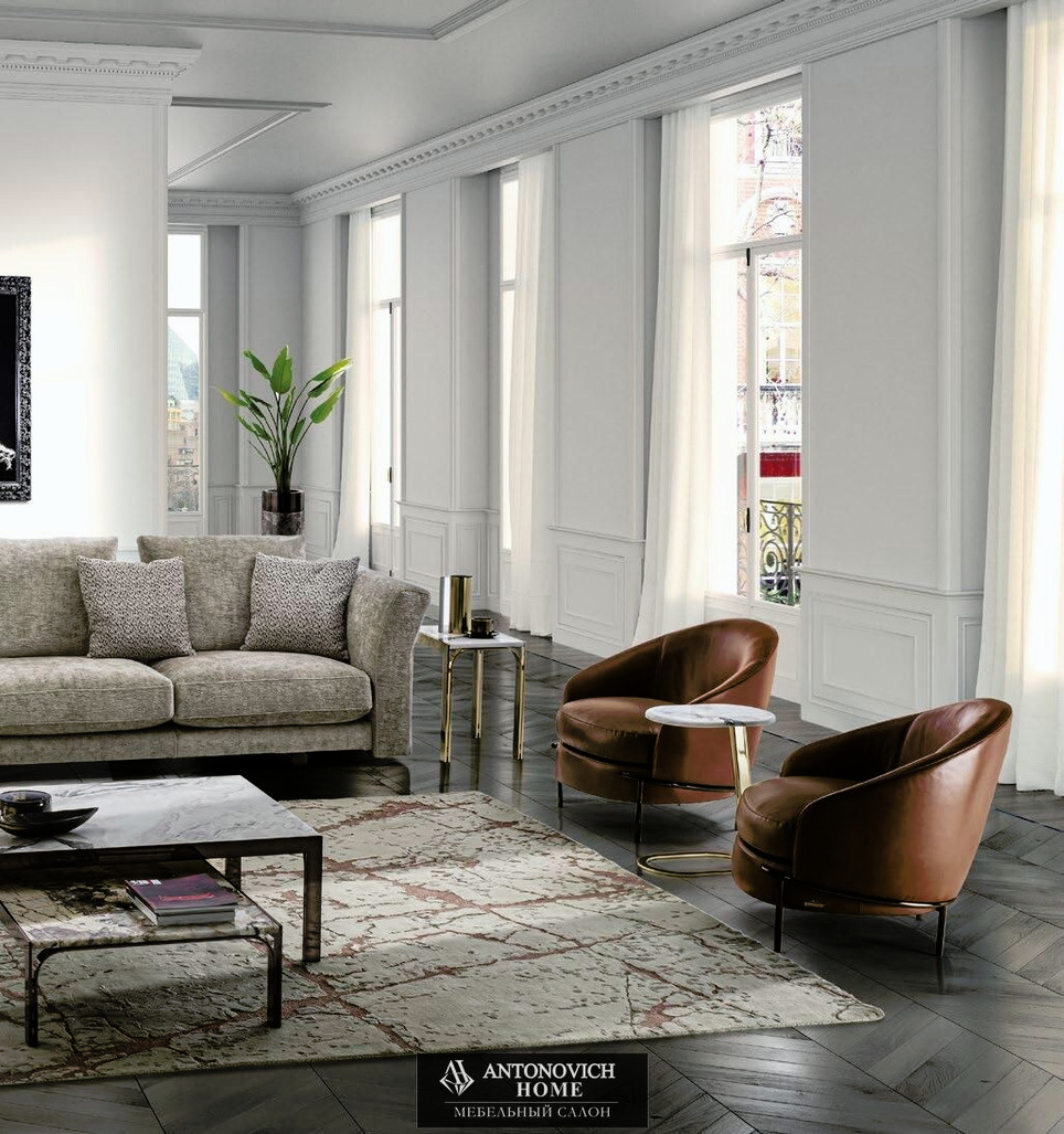 Longhi Sartoria Living Room, view 3
