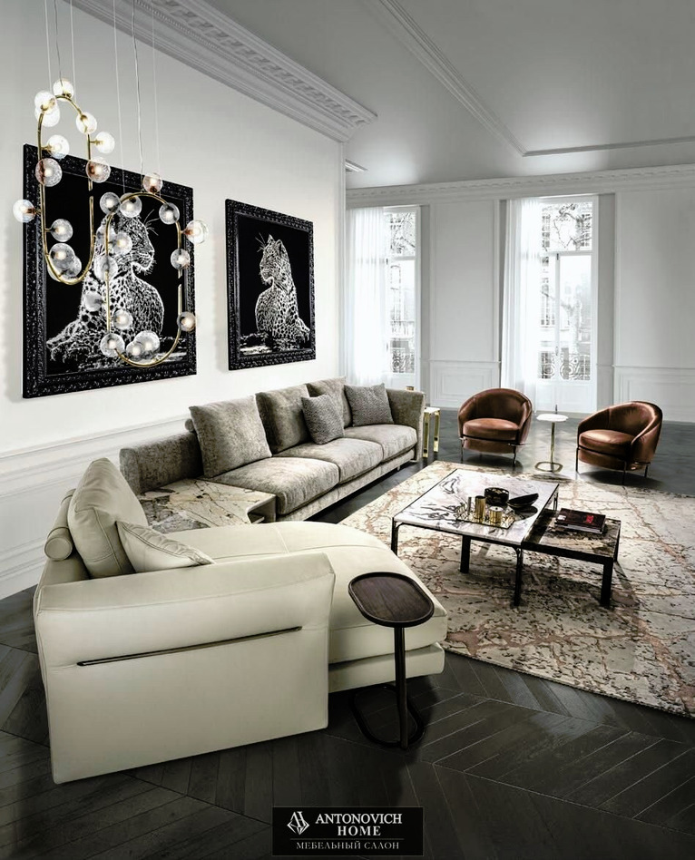 Longhi Sartoria Living Room, view 5