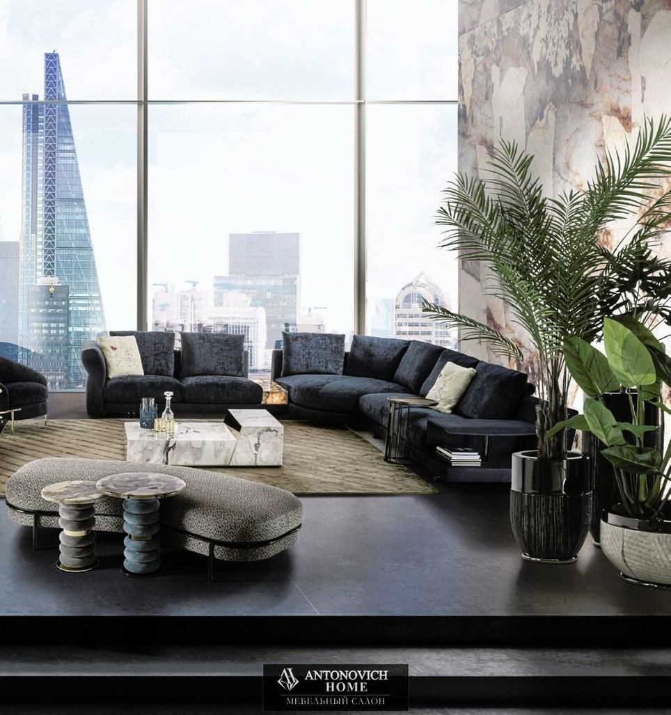 Longhi Sartoria 2 Living Room, view 2