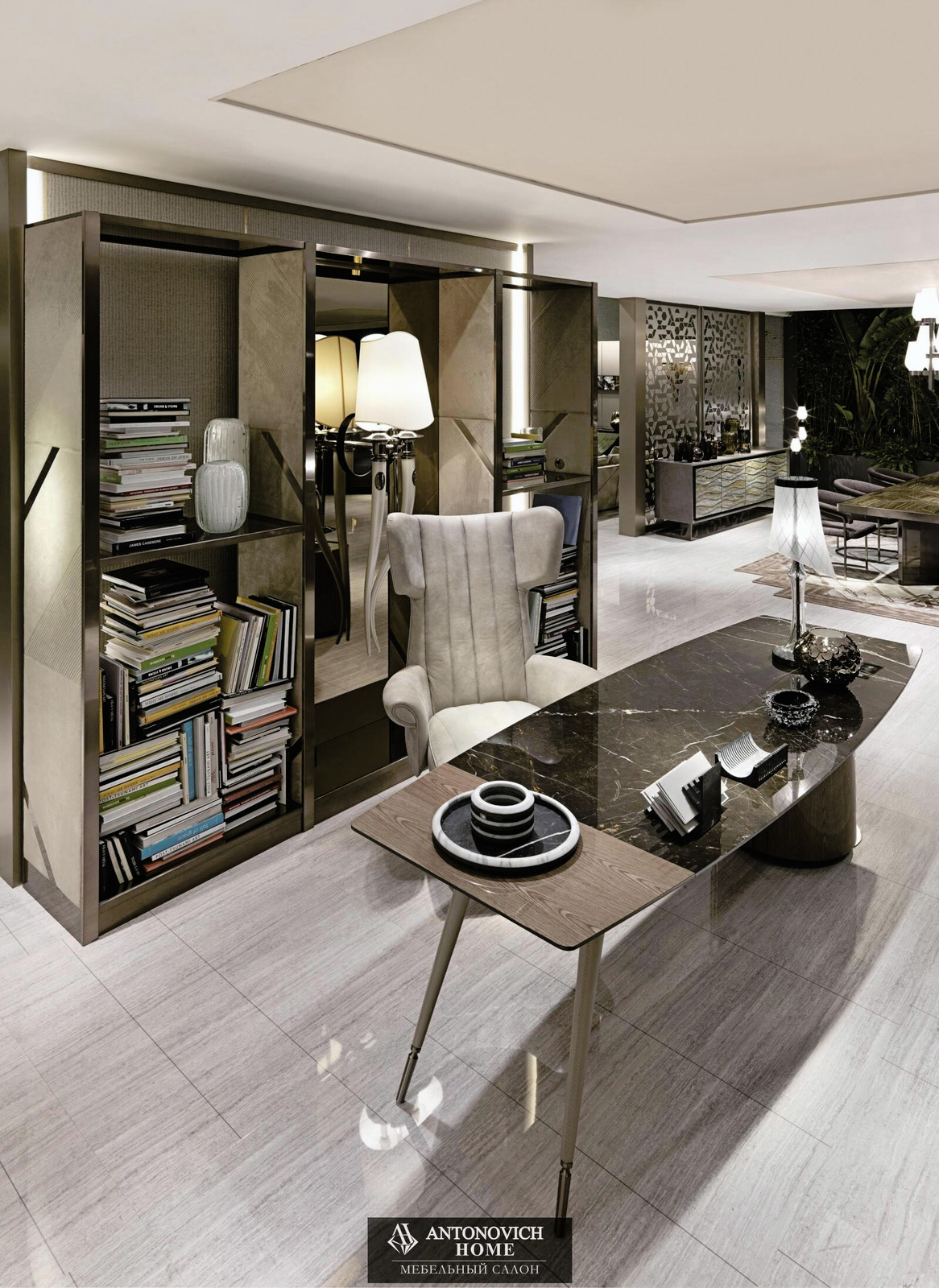Visionnaire Wilshire Desk, view 5