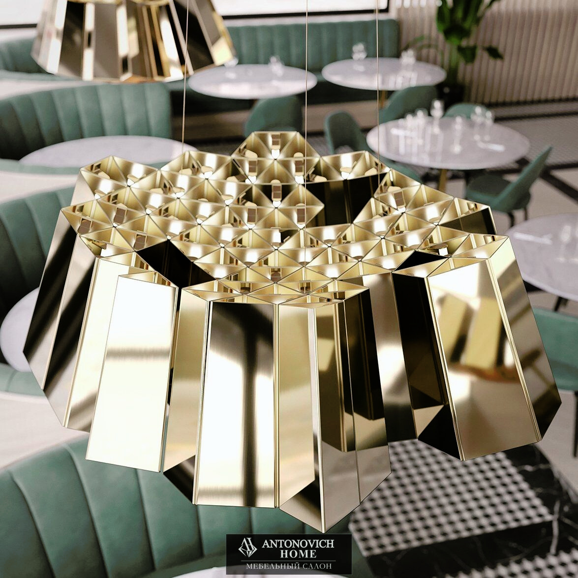 Alavus Chandelier by Cameron Design House, view 2