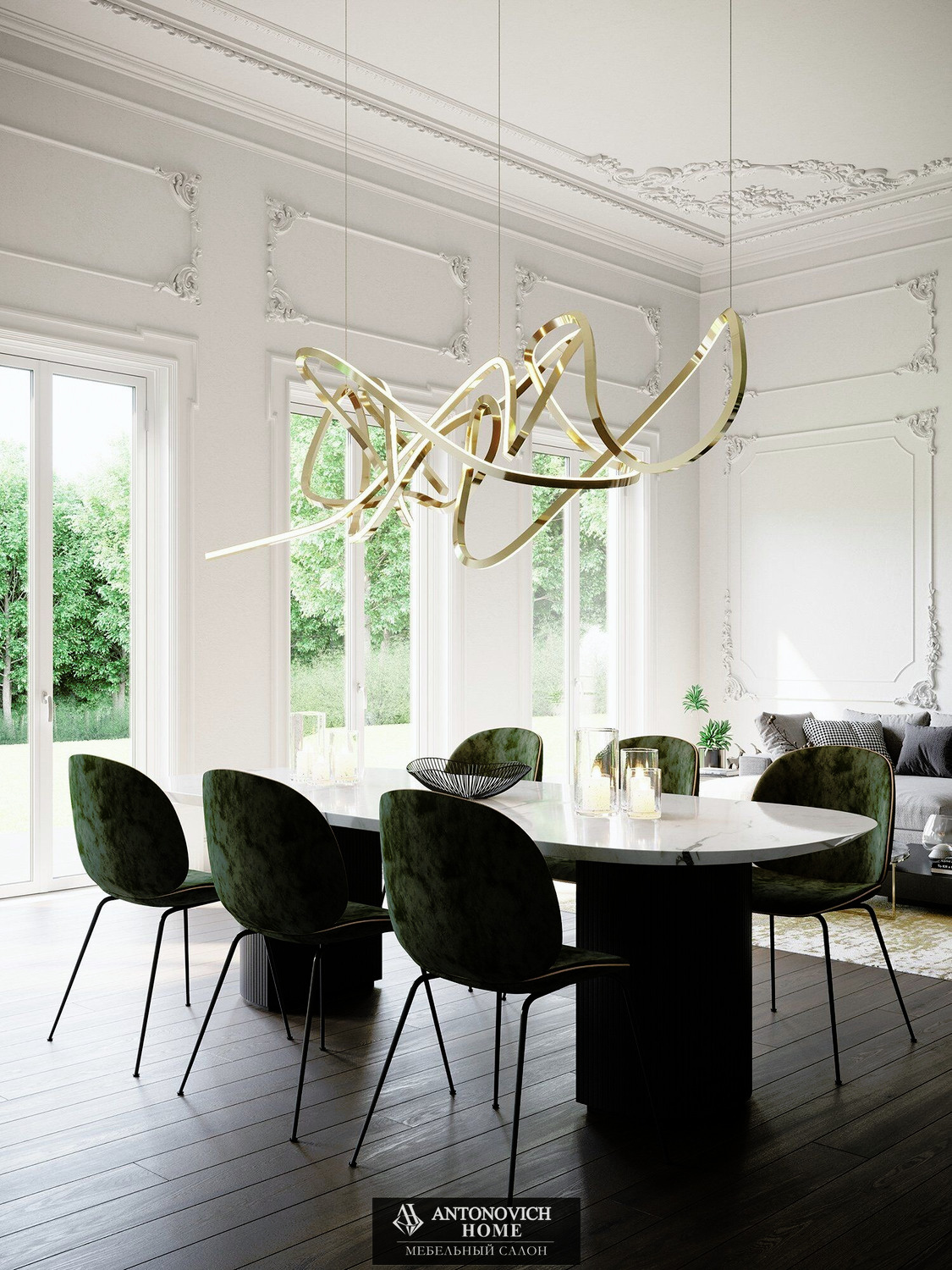 Inari Chandelier by Cameron Design House, view 8