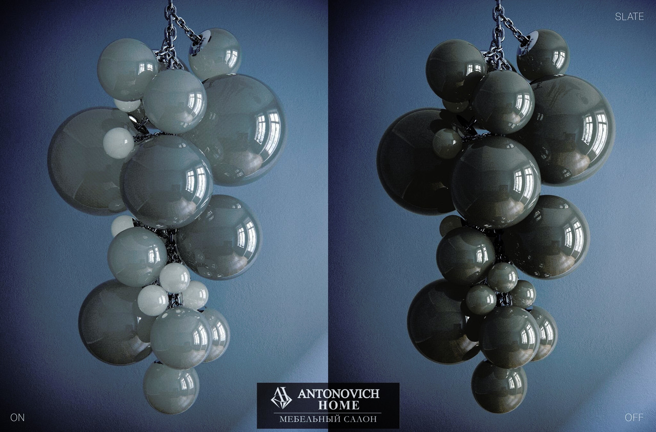 Cameron Design House Kuulas 25 Chandelier, view 5