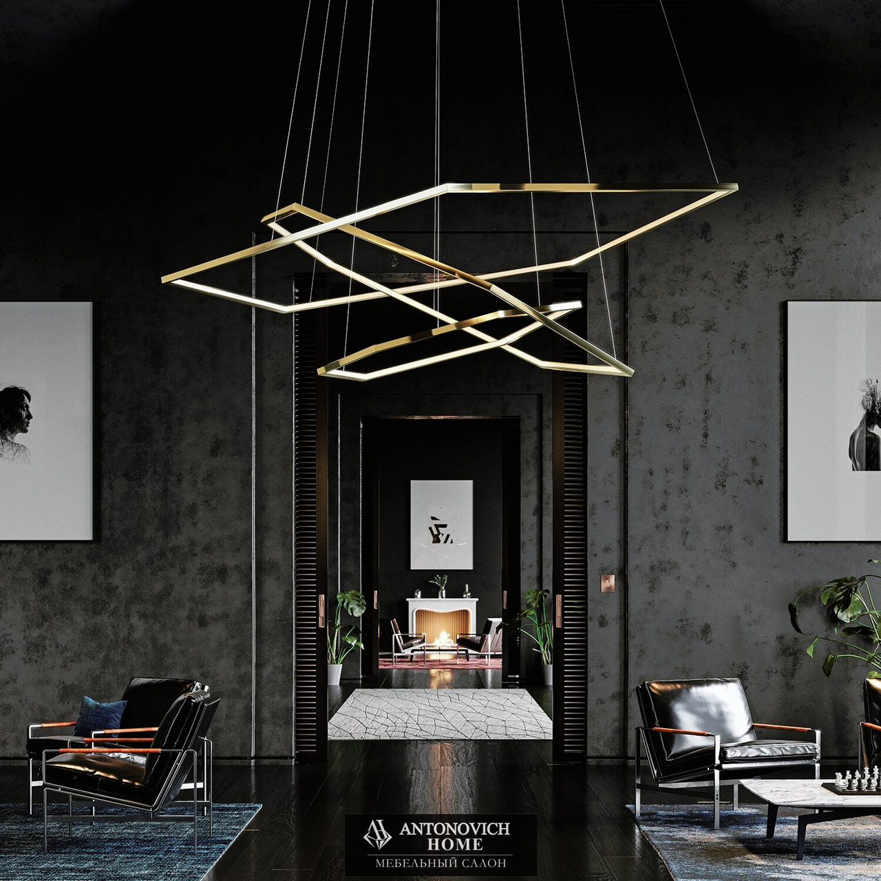 Vesanto Chandelier by Cameron Design House, view 3