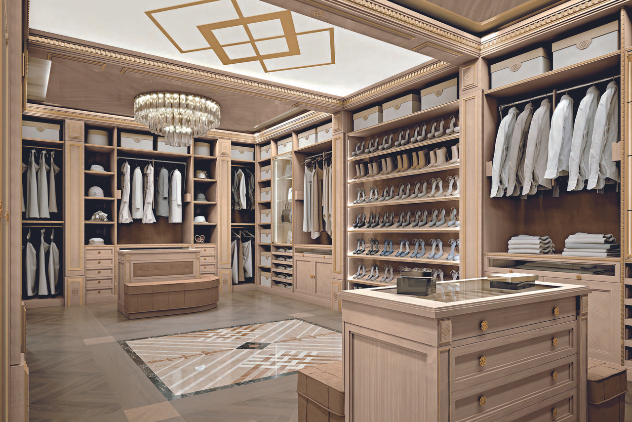 Pregno Riverside Walk-In Wardrobe