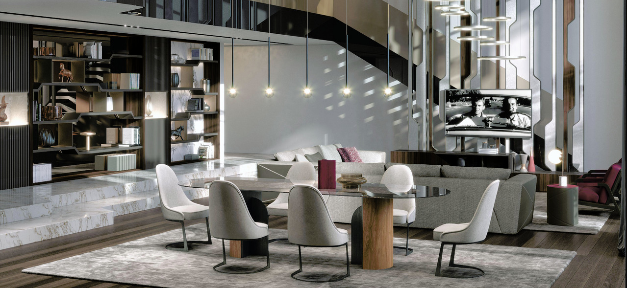 Pregno Utopia 3 Dining Room