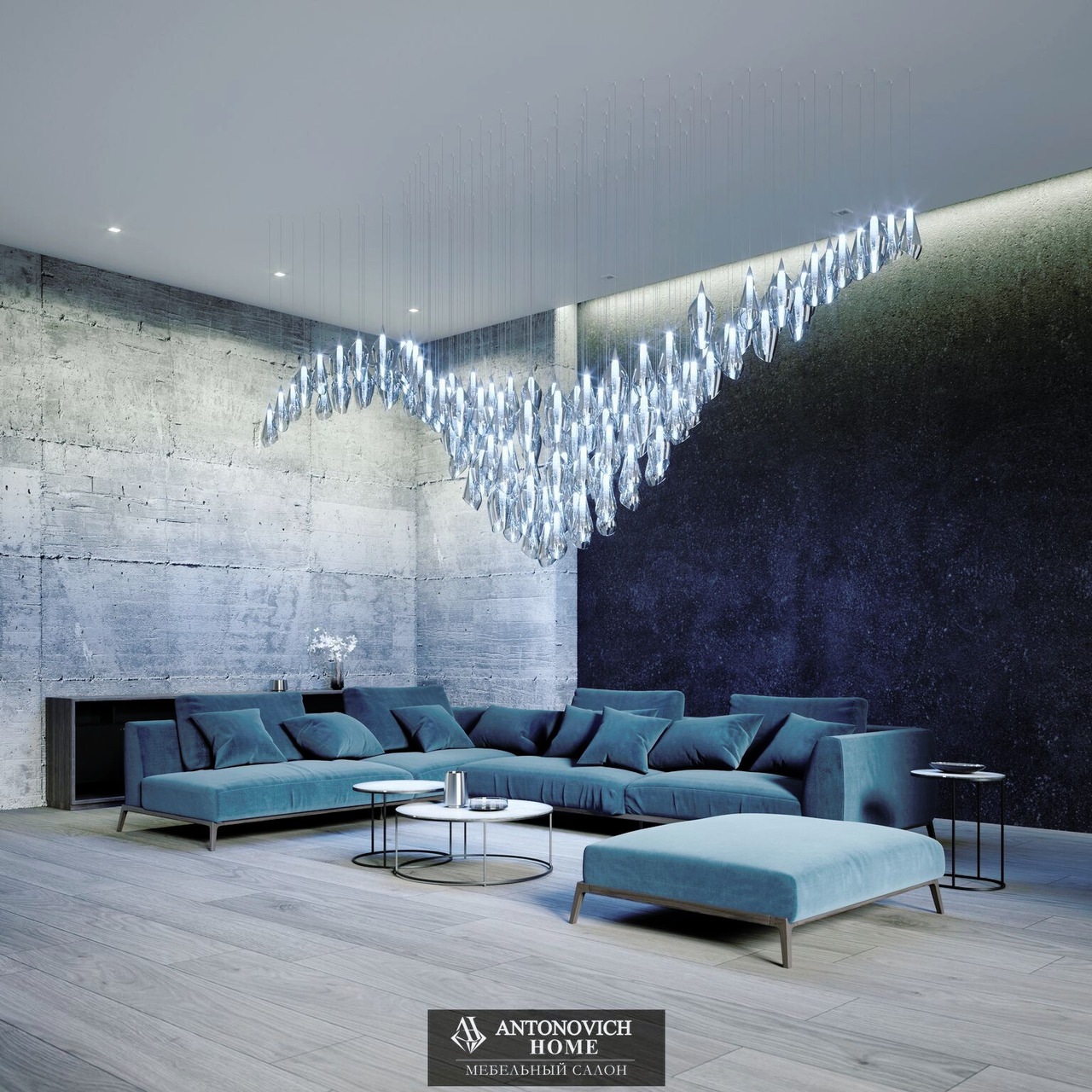 Aurora Chandelier by Sans Souci, view 4