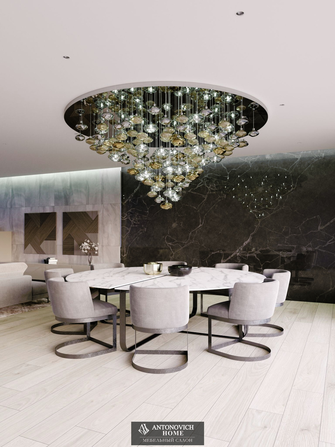 Sans Souci Lure Chandelier, view 2