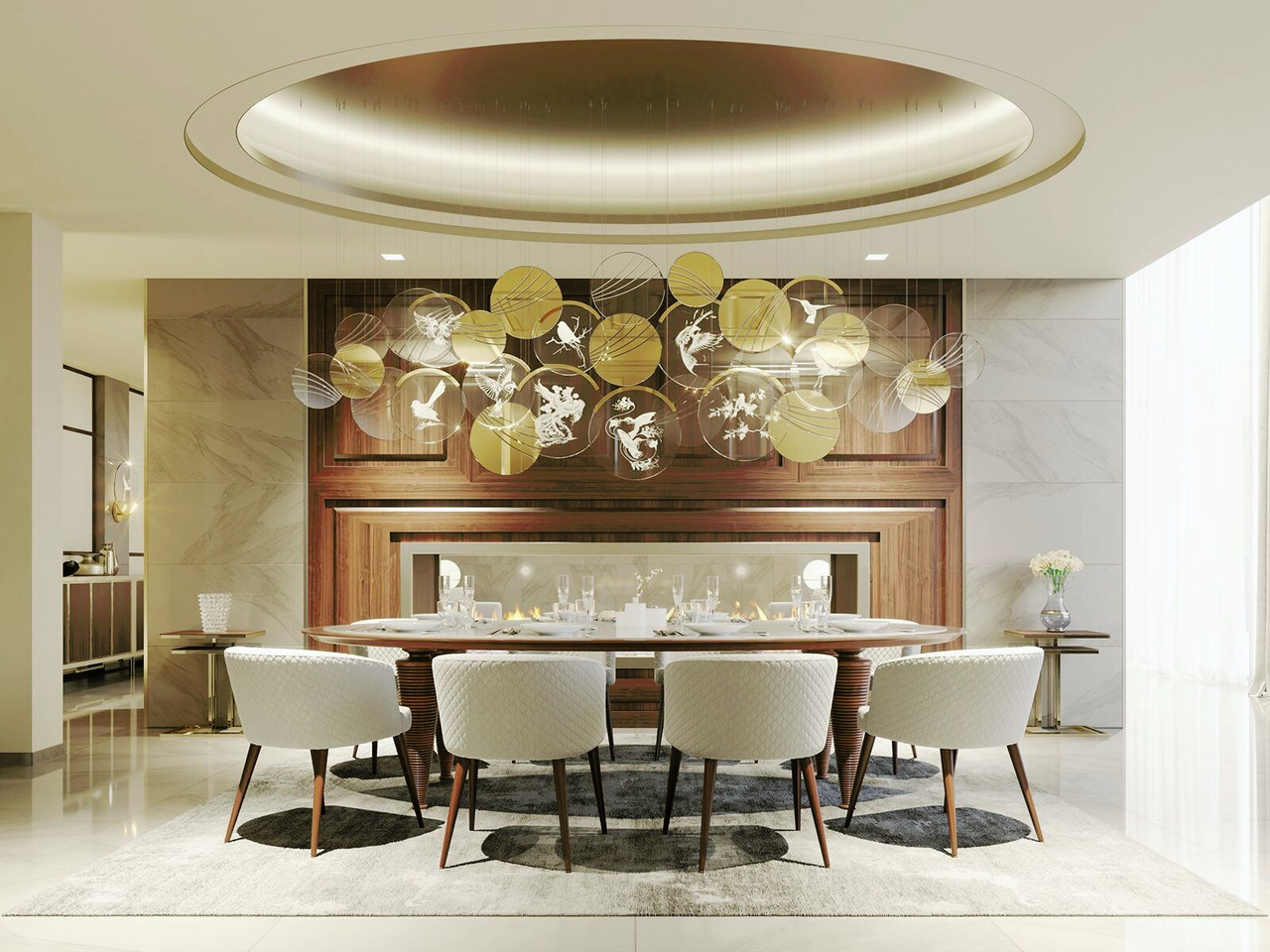 Sans Souci Soul Chandelier, view 2