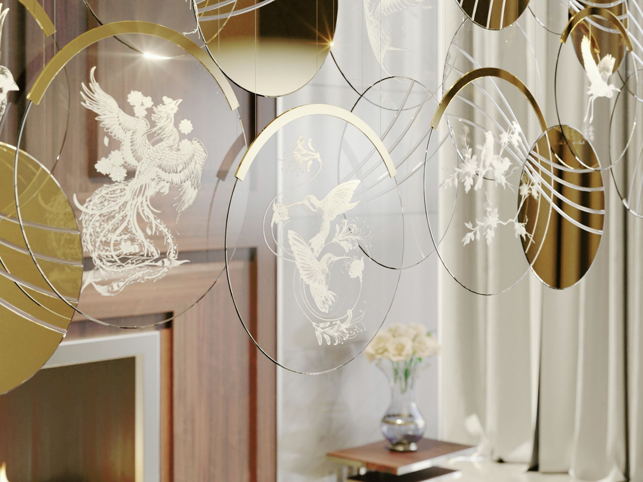 Sans Souci Soul Chandelier, view 3