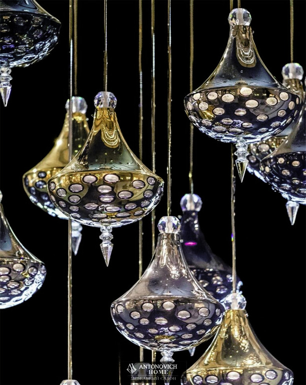 Sans Souci Flacons Crystal Chandelier, view 2
