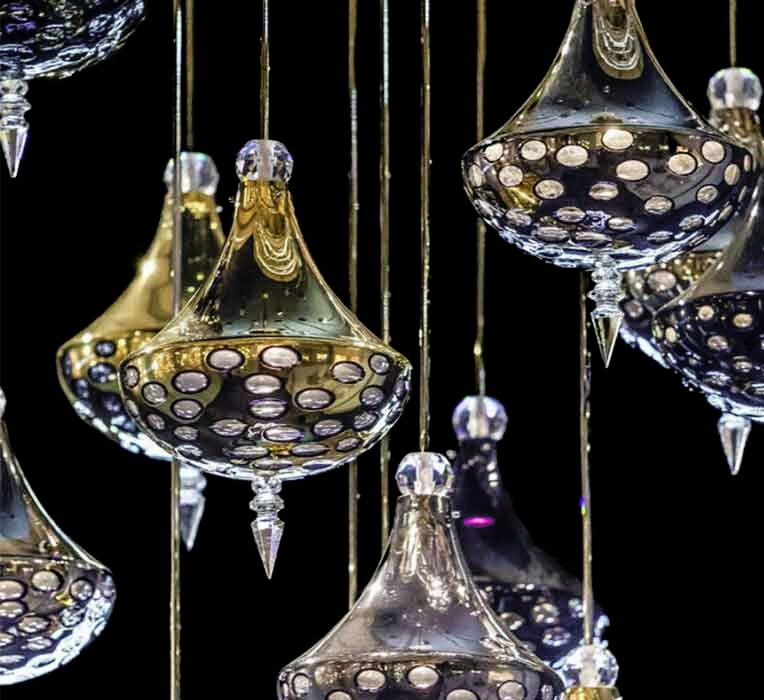 Sans Souci Flacons Crystal Chandelier