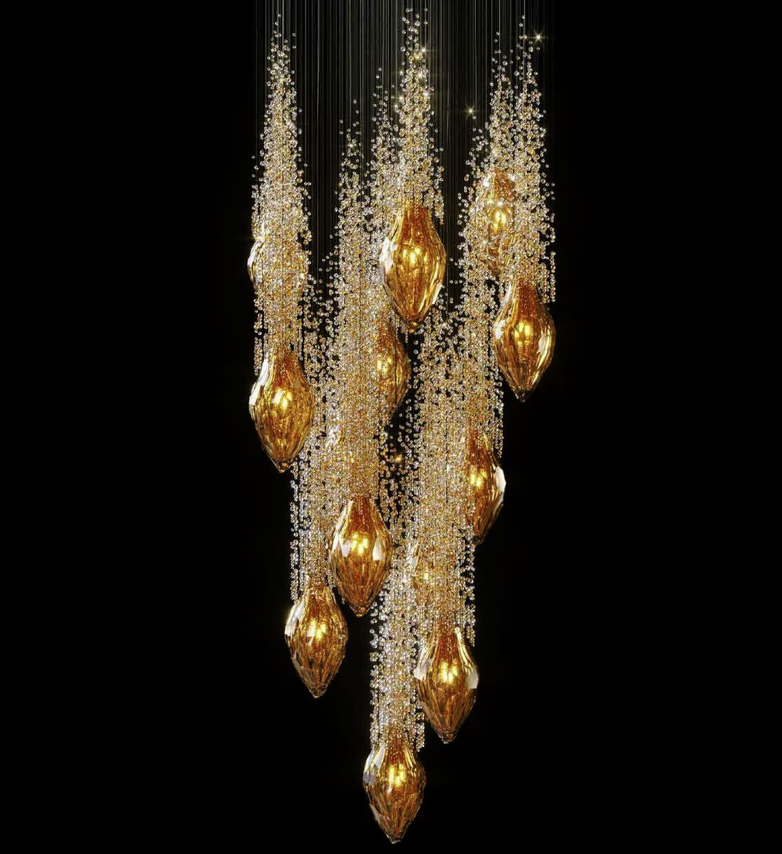 Flash Chandelier by Sans Souci