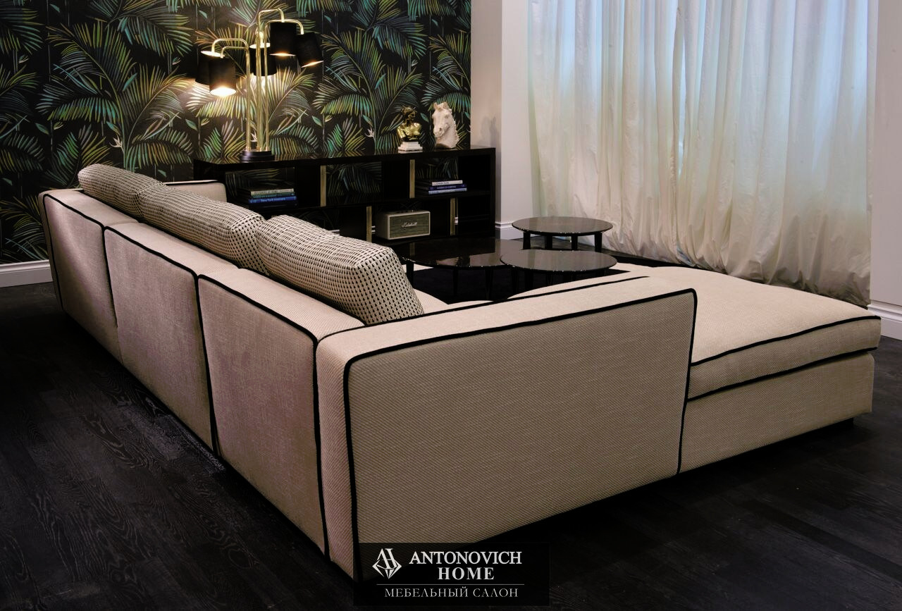 Alexandre Modular Sofa by Dom Edizion, view 3