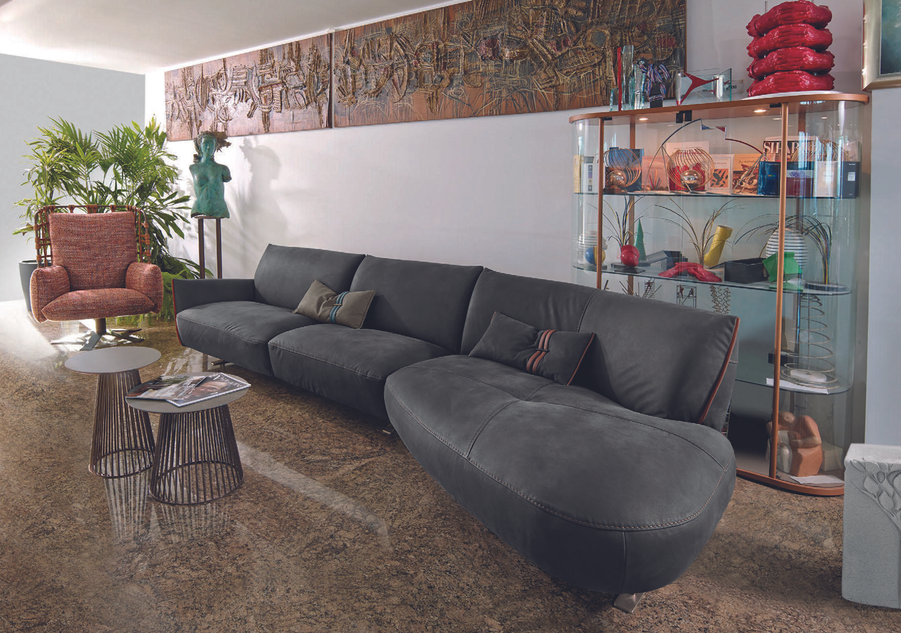 Gamma Cocoon Living Room, Dandy Home Collection