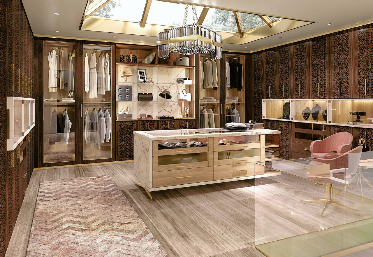 Domus Majestic Contemporary 1 Walk-In Wardrobe