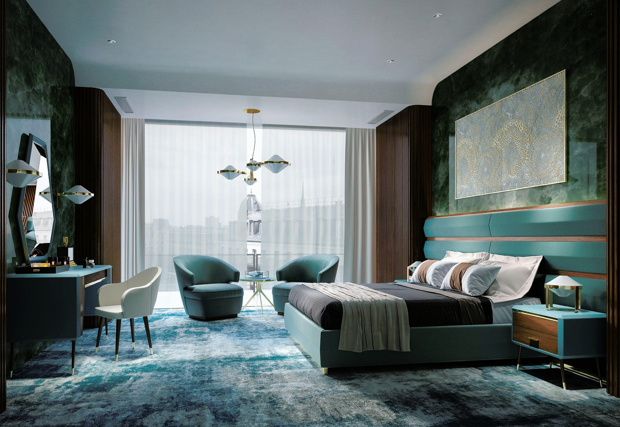 Domus Diamond Contemporary Bedroom