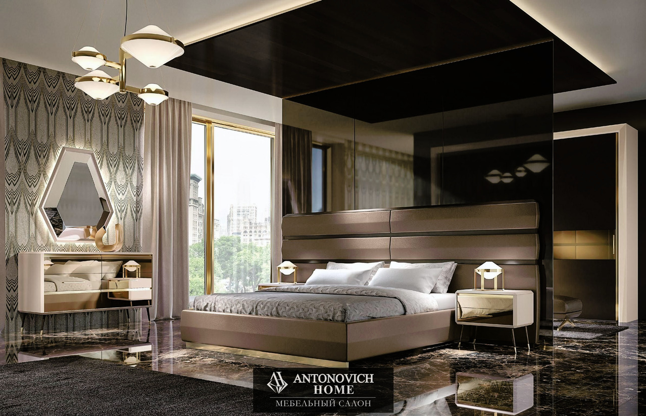 Domus Diamond Contemporary Bedroom, view 5
