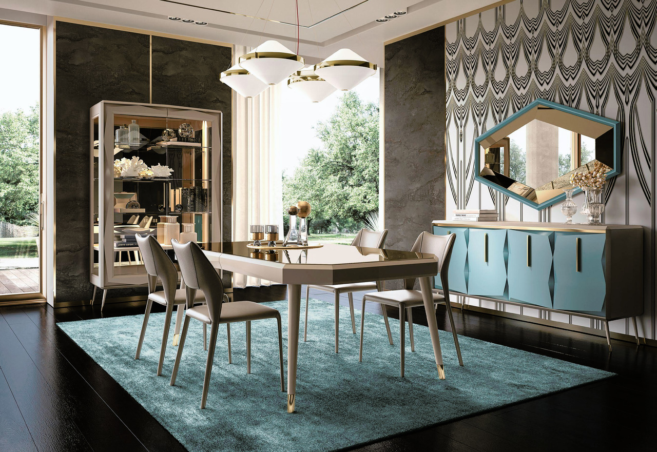 Domus Diamond Contemporary Dining Room