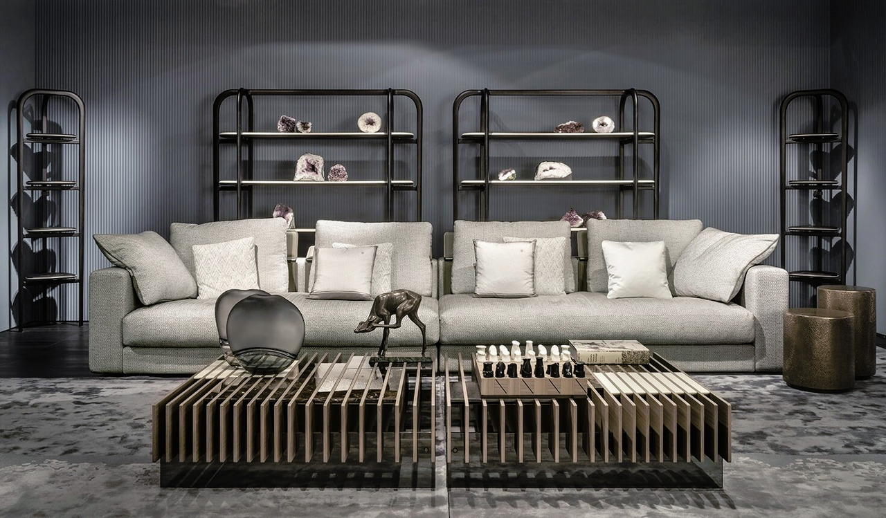 Giorgetti Skyline Living Room with Sofas