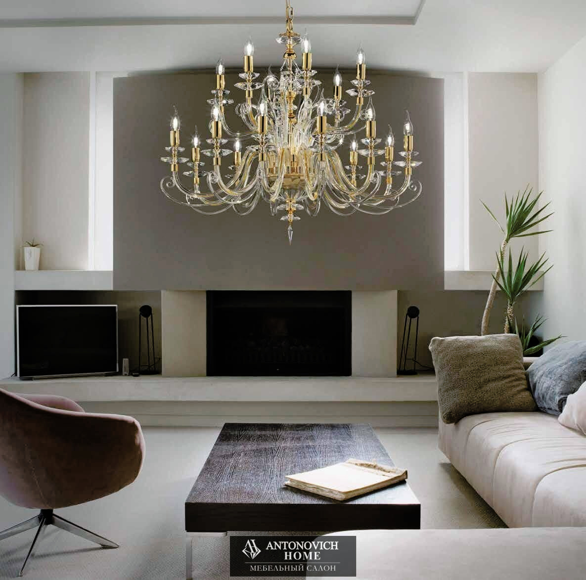 Alicante Clear Lighting Collection by Euroluce, view 5