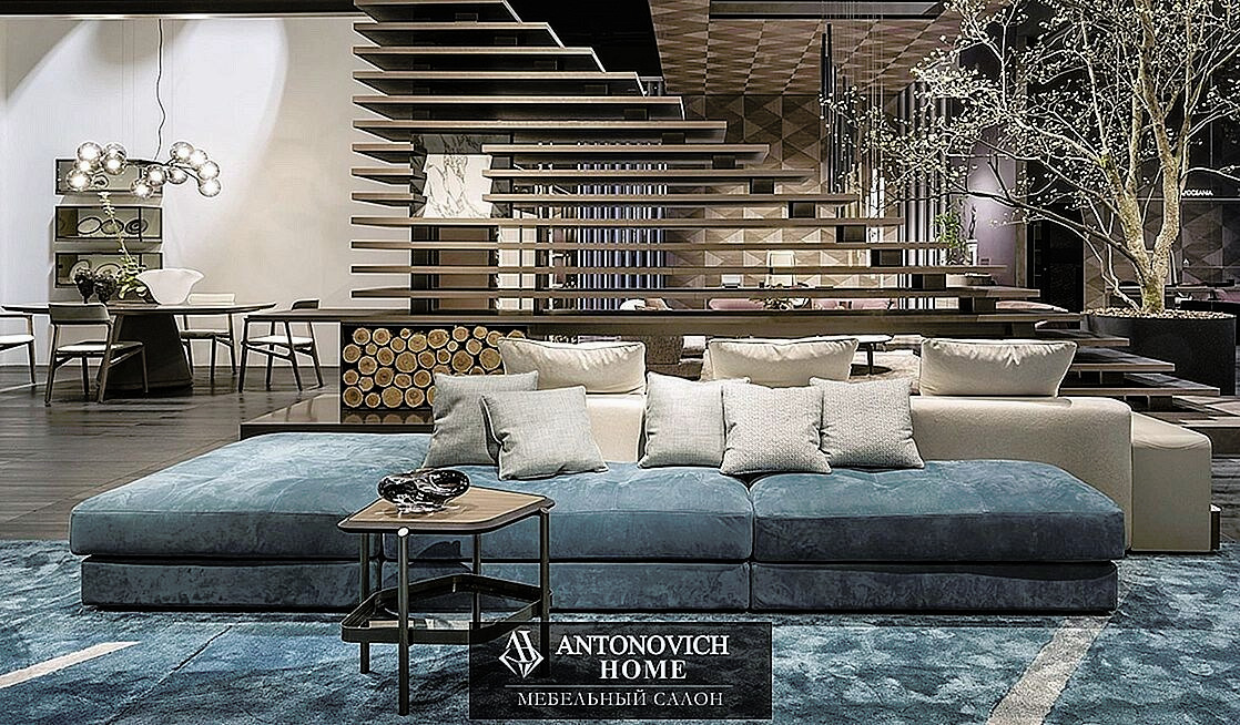 Giorgetti Skyline Living Room with Sofas, view 2