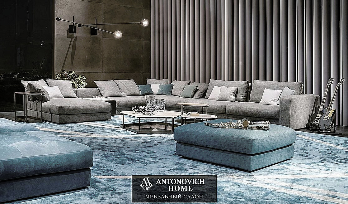 Giorgetti Skyline Living Room with Sofas, view 3