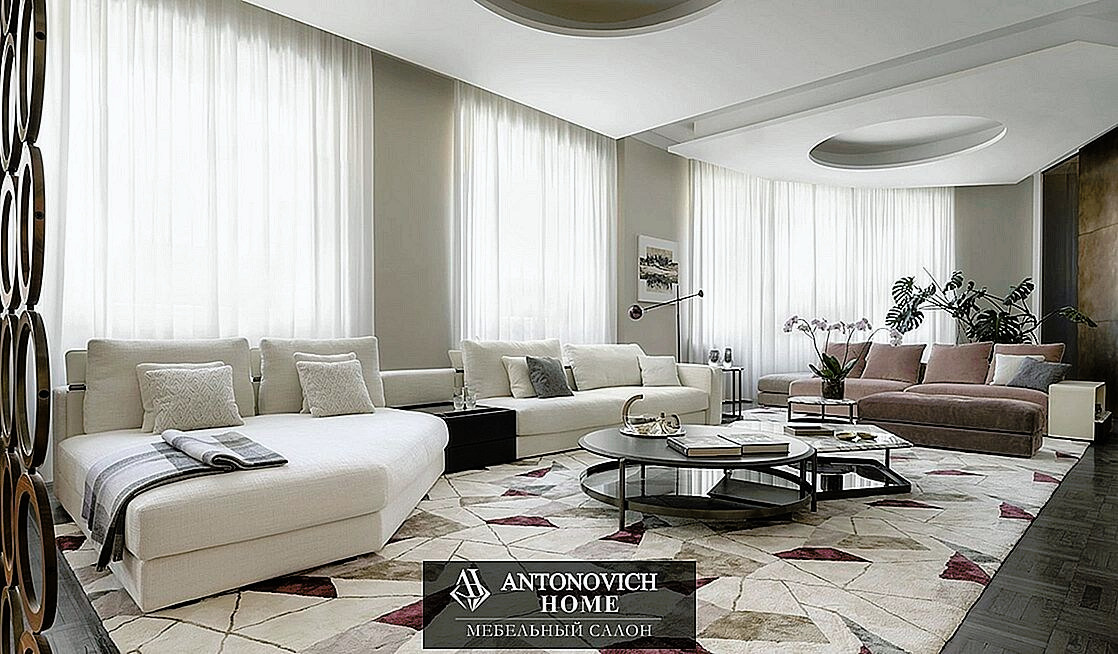 Giorgetti Skyline Living Room with Sofas, view 11