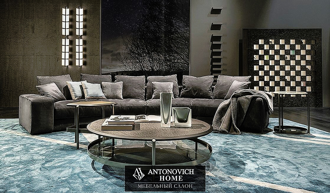 Giorgetti Skyline Living Room with Sofas, view 6