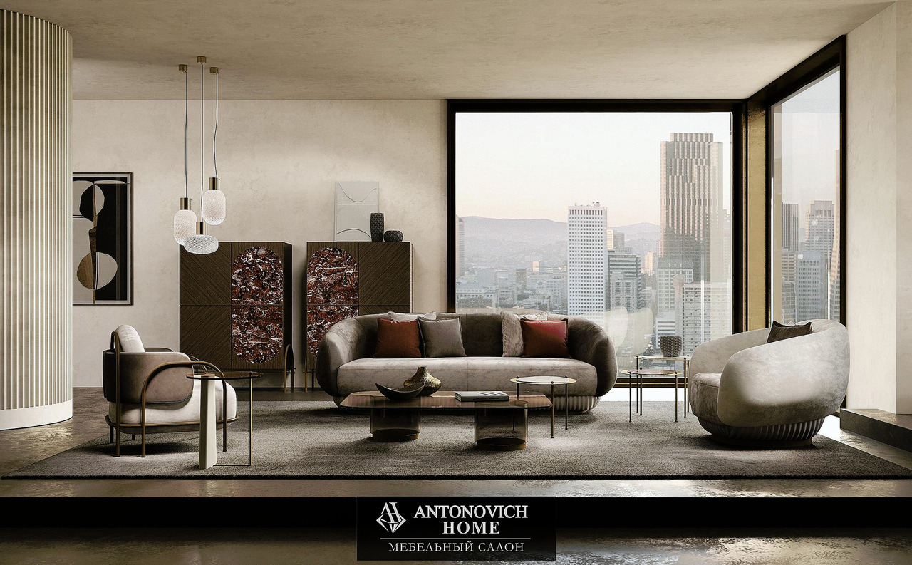 Carpanese Home Italia Identity Living Room, view 6