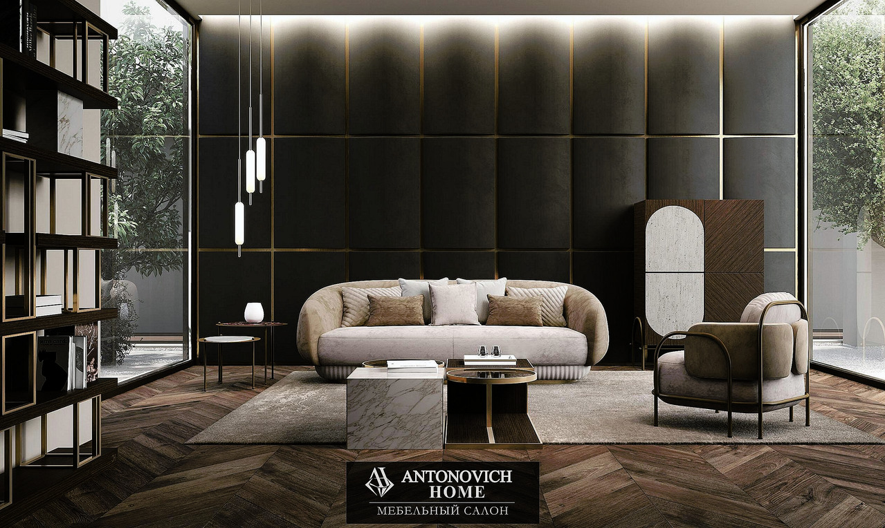 Carpanese Home Italia Identity 3 Living Room, view 7