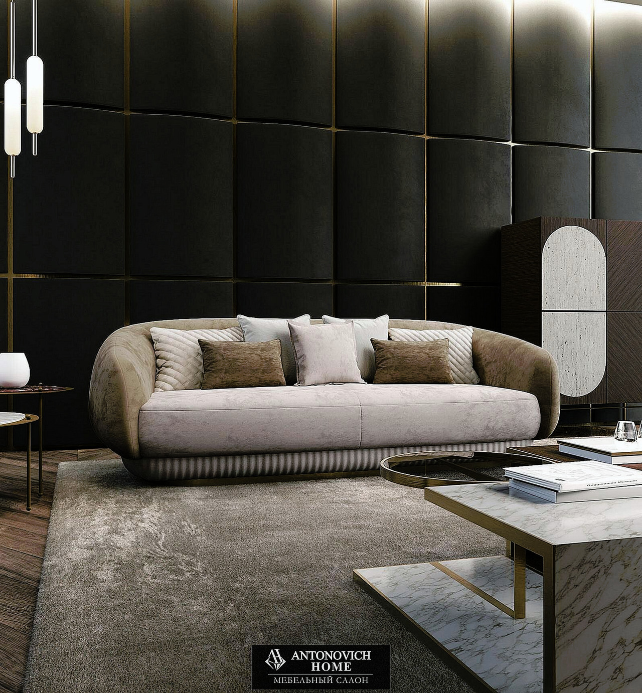 Carpanese Home Italia Identity 3 Living Room, view 3
