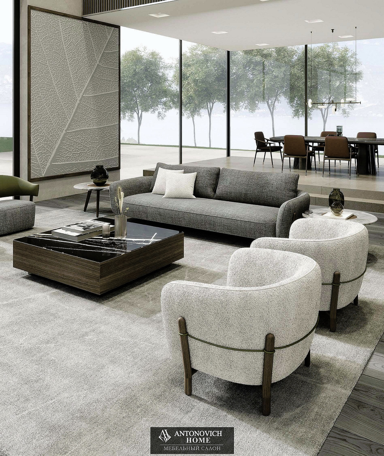 Ceppi Evergreen 2 Living Room, view 3
