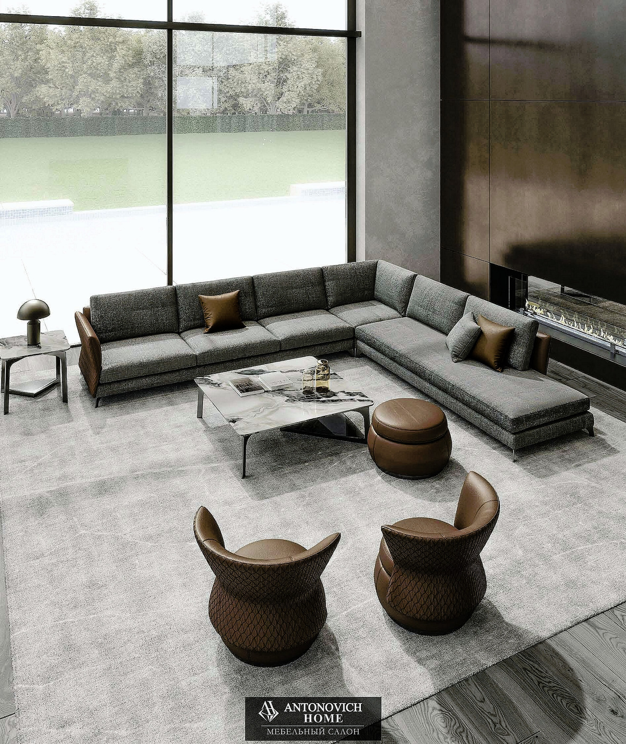 Ceppi Evergreen 3 Living Room, view 5