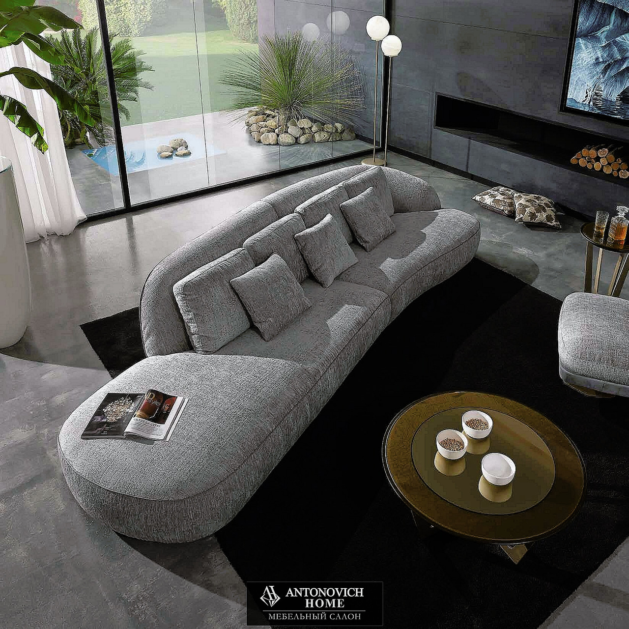 Grilli Worldesign Zona Giorno 1 Living Room, view 2