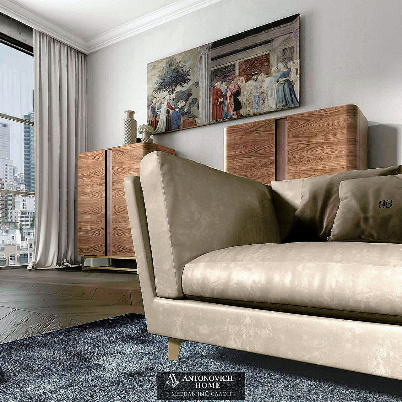 Grilli Worldesign Zona Giorno 3 Living Room, view 4