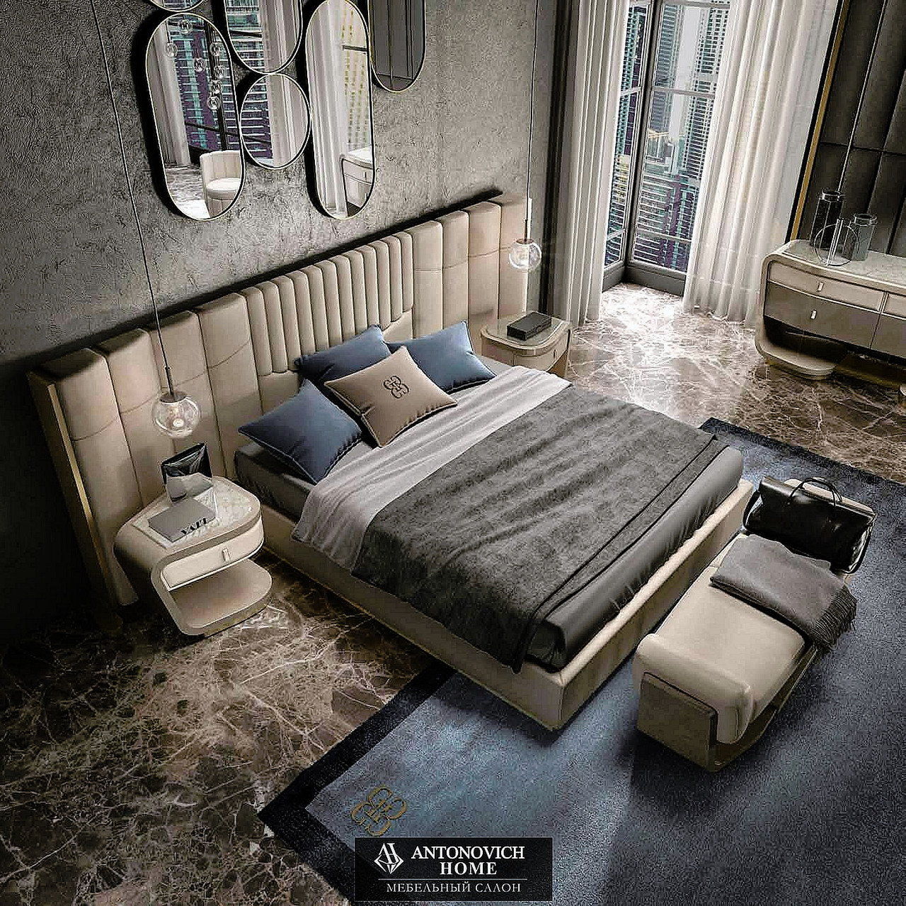 Grilli Worldesign Zona Notte 4 Bedroom, view 6