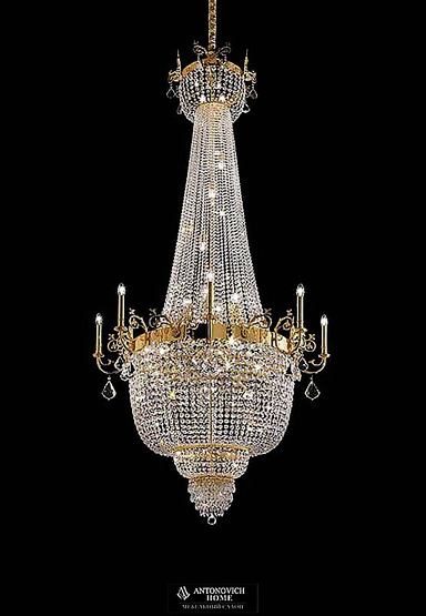 Masiero Atelier Collection, Impero Deco 10 Light, view 2